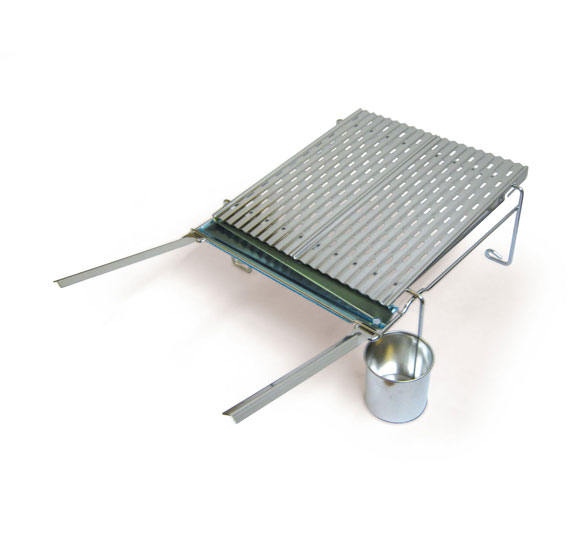 Zestaw ruchomego rusztu Rosetta 5.0 Griglia inox scont - Zestaw ruchomego rusztu Rosetta 5.0